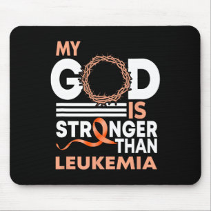 Der Glaube an meinen Gott ist stärker als das Bewu Mousepad