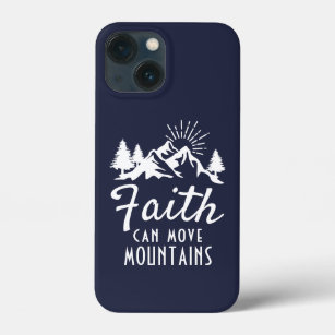 Der Glaube kann Berge bewegen Zitat inspirierend b Case-Mate iPhone Hülle