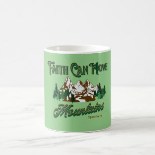 Der Glaube kann die Berge bewegen Kaffeetasse