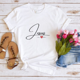 Der Glaube T - Shirt für Frauen | Jesus mit Herz