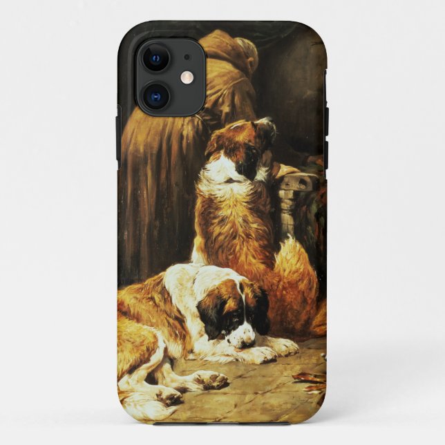 Der Glaube von Bernhardiner Case-Mate iPhone Hülle (Rückseite)