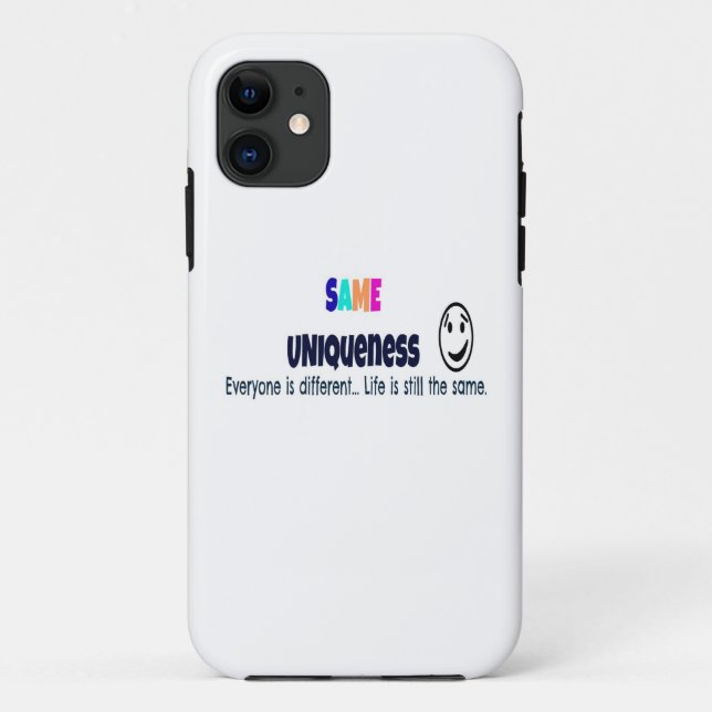 Der gleiche Einzigartigkeit iPhone 5 Fall Case-Mate iPhone Hülle (Rückseite)