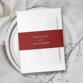 Der Glitzer Damask Las Vegas Wedding Collection Einladungsbanderole