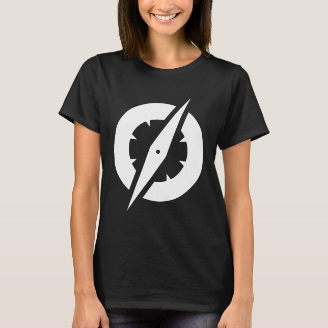 Der GlobalGen der Frauen Kompass-T-Shirt T-Shirt (Vorderseite)