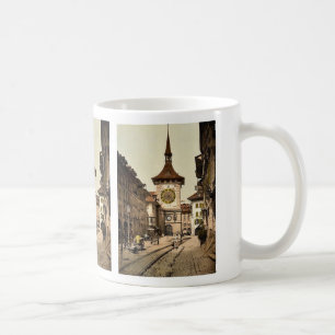 Der Glockenturm, Bern, Stadt, die Schweiz Vintag Kaffeetasse