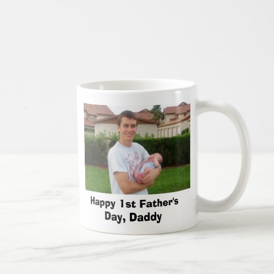 Der glückliche 1. Vatertag, Vati! Kaffeetasse