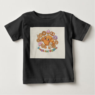 Der glückliche Bäcker: Teig und Kichern  Kawaii Ge Baby T-shirt