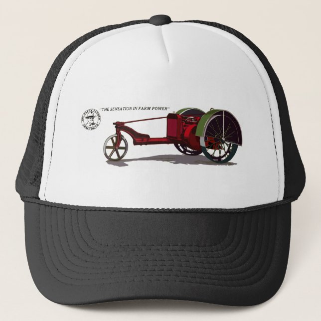Der glückliche Bauer Truckerkappe (Vorderseite)