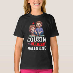 Der glückliche Cousin der Familie ist mein Valenti T-Shirt