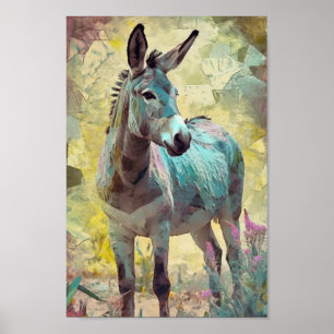 Der glückliche Donkey Poster