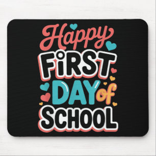 Der glückliche erste Schullehrertag Mousepad