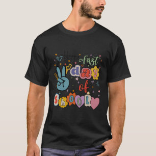 Der glückliche erste Schullehrertag T-Shirt