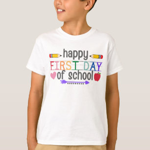 Der glückliche erste Schultag T-Shirt