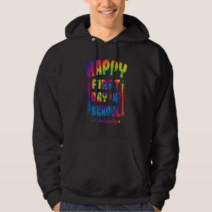 Der glückliche erste Tag der Krankenversicherung i Hoodie