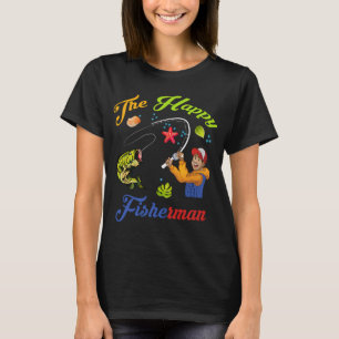Der glückliche Fischer T-Shirt