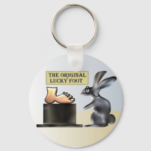 Der glückliche Fuß von Anjo Lafin Schlüsselanhänger