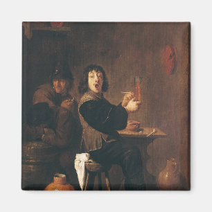 Der glückliche Soldat Magnet