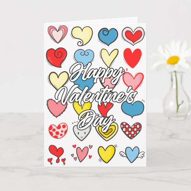 Der glückliche Valentinstag | Ich höre dich Karte (Kleine Pflanze)