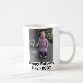 Der glückliche Vatertag - 2007 Kaffeetasse