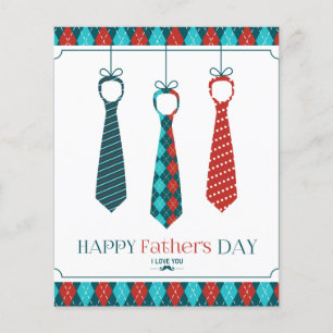 Der glückliche Vatertag Flyer