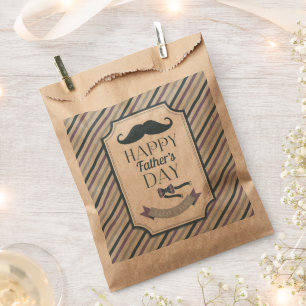 Der glückliche Vatertag Geschenktütchen
