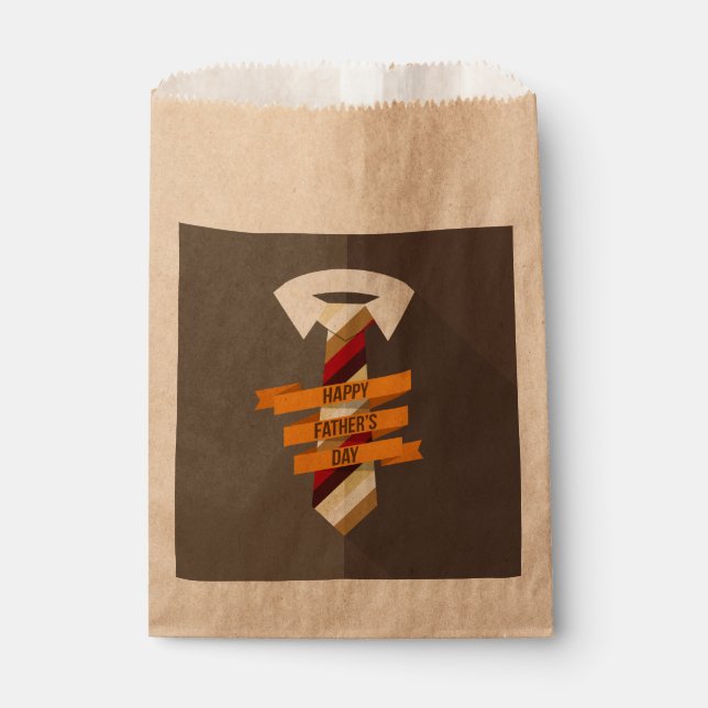 Der glückliche Vatertag Geschenktütchen (Vorderseite)
