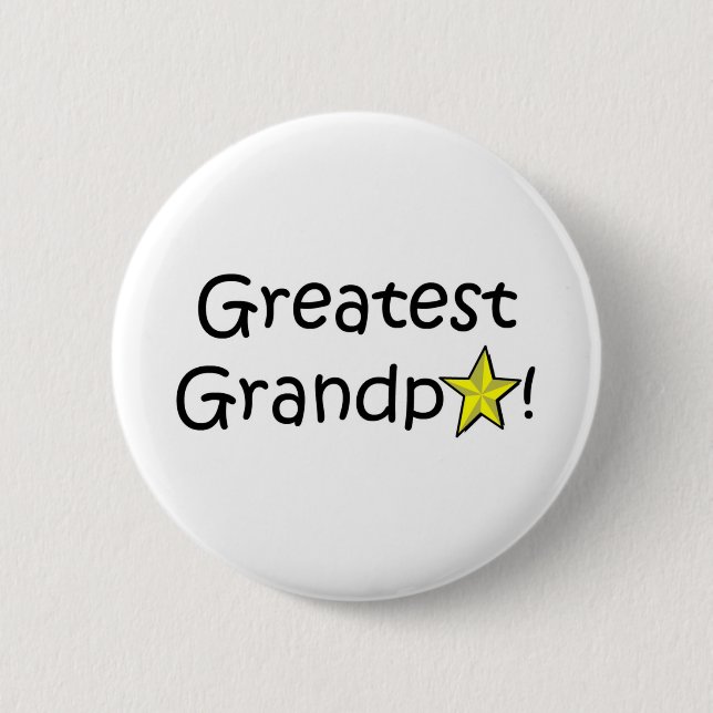 Der glückliche Vatertag, Großvater! Button (Vorderseite)