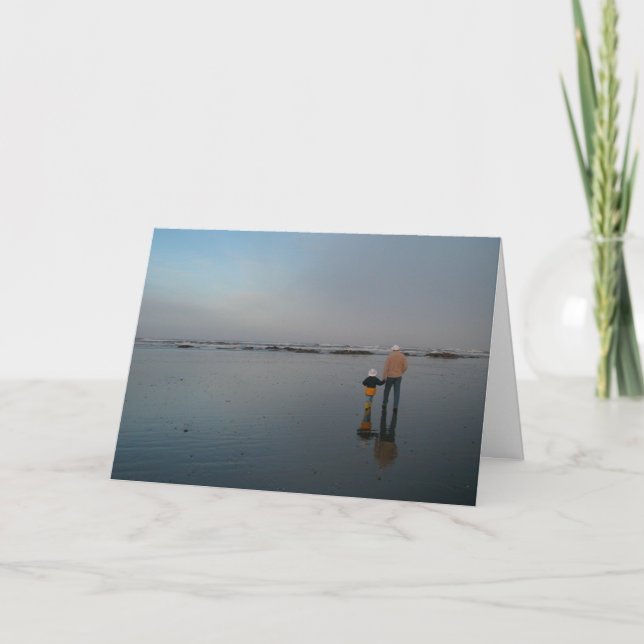 Der glückliche Vatertag Karte (Vorderseite)