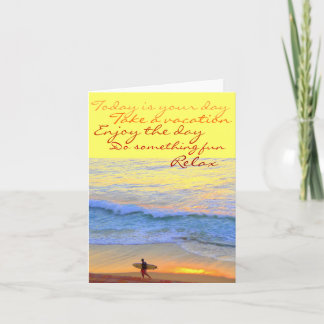 Der glückliche Vatertag Karte