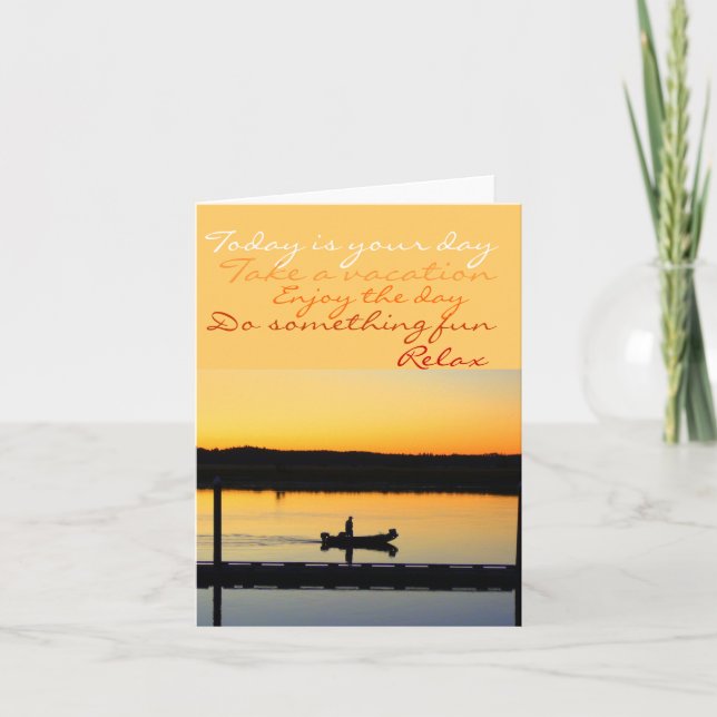 Der glückliche Vatertag Karte (Vorderseite)