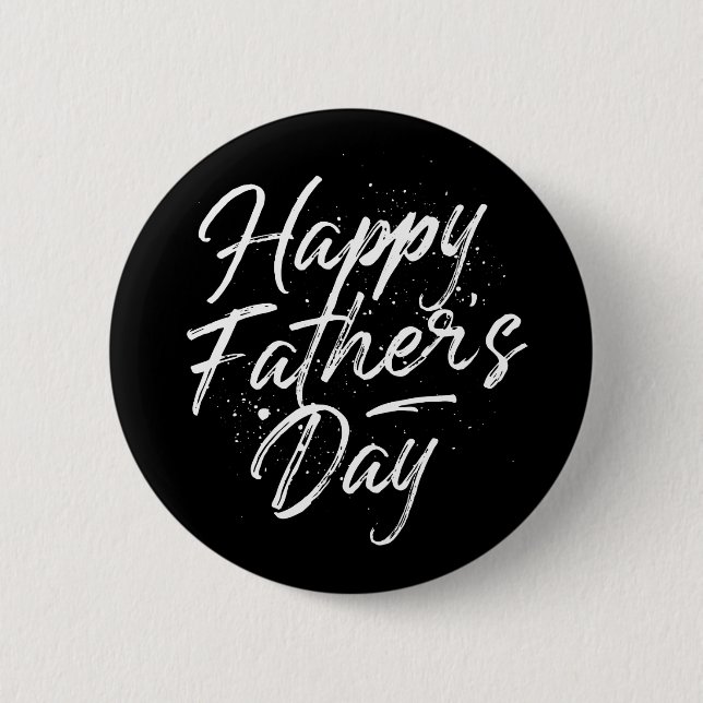 Der glückliche Vatertag/Knopf-Button Button (Vorderseite)