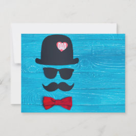 Der glückliche Vatertag Postkarte