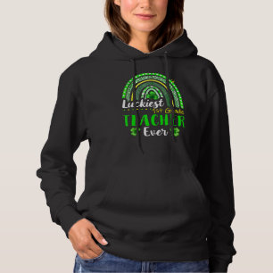 Der glücklichste 1. Klasse Lehrer je St Patrick's Hoodie