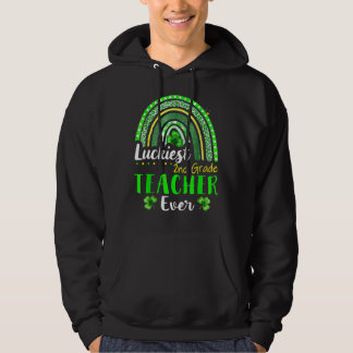 Der glücklichste Lehrer der zweiten Klasse je St P Hoodie