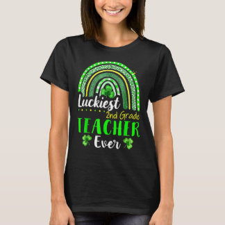Der glücklichste Lehrer der zweiten Klasse je St P T-Shirt