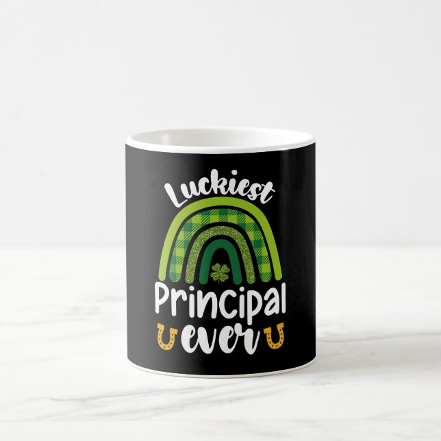 Der glücklichste Principal Ever School St Patrick' Kaffeetasse (Mittel)