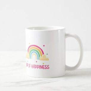 Der Glückscup: Freude in jeden Moment gießen Kaffeetasse