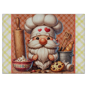 Der Gnom Bäcker Schneidebrett