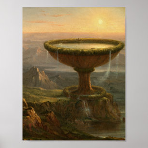 Der Goblet des Titanen (1833) - Thomas Cole Poster