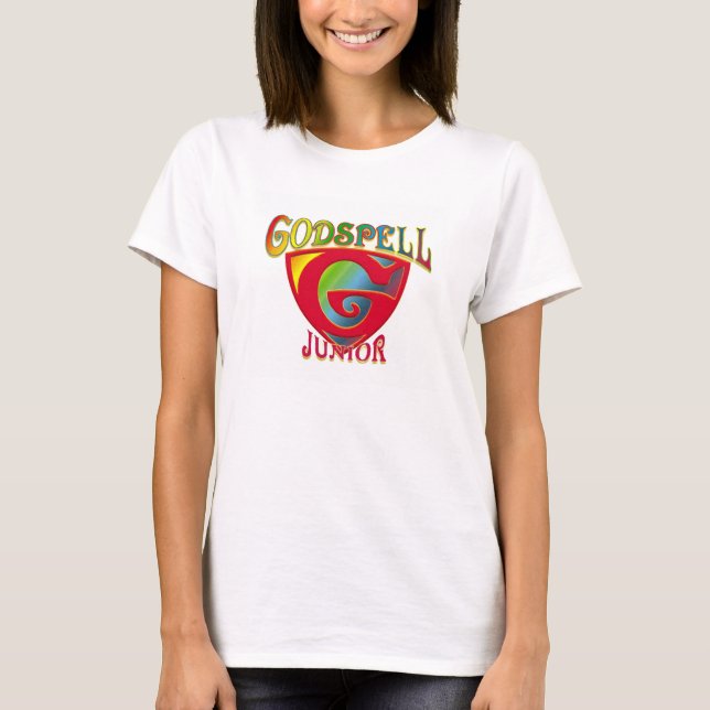 Der Godspell der Frauen "schlichter Logo-T - Shirt (Vorderseite)