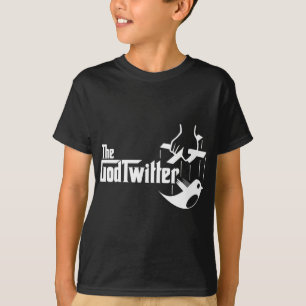 Der GodTwitter T - Shirt, schwarz T-Shirt