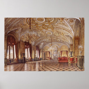 Der Gold Zeichnend Saal Poster