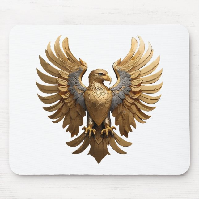 Der Goldene Adler Mousepad (Vorne)