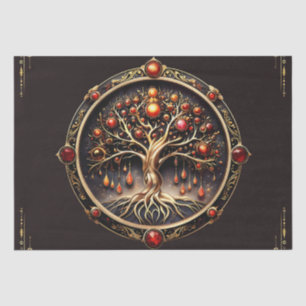 Der goldene Baum der Mystik, Seidenpapier