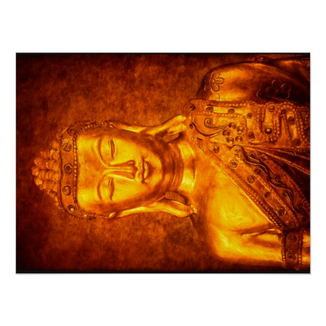 Der goldene Buddha Poster (Vorderseite)