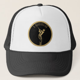 Der goldene Golfer Truckerkappe