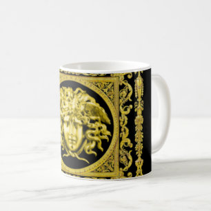 Der Goldene Medusa Becher Kaffeetasse