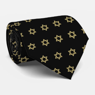 Der goldene Star von David Universe Black Krawatte