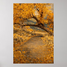 Der Goldene Weg Klimt-inspiriert
