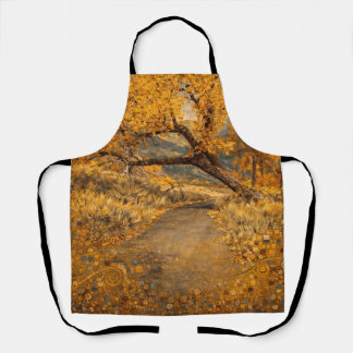 Der Goldene Weg Klimt-inspiriert Schürze